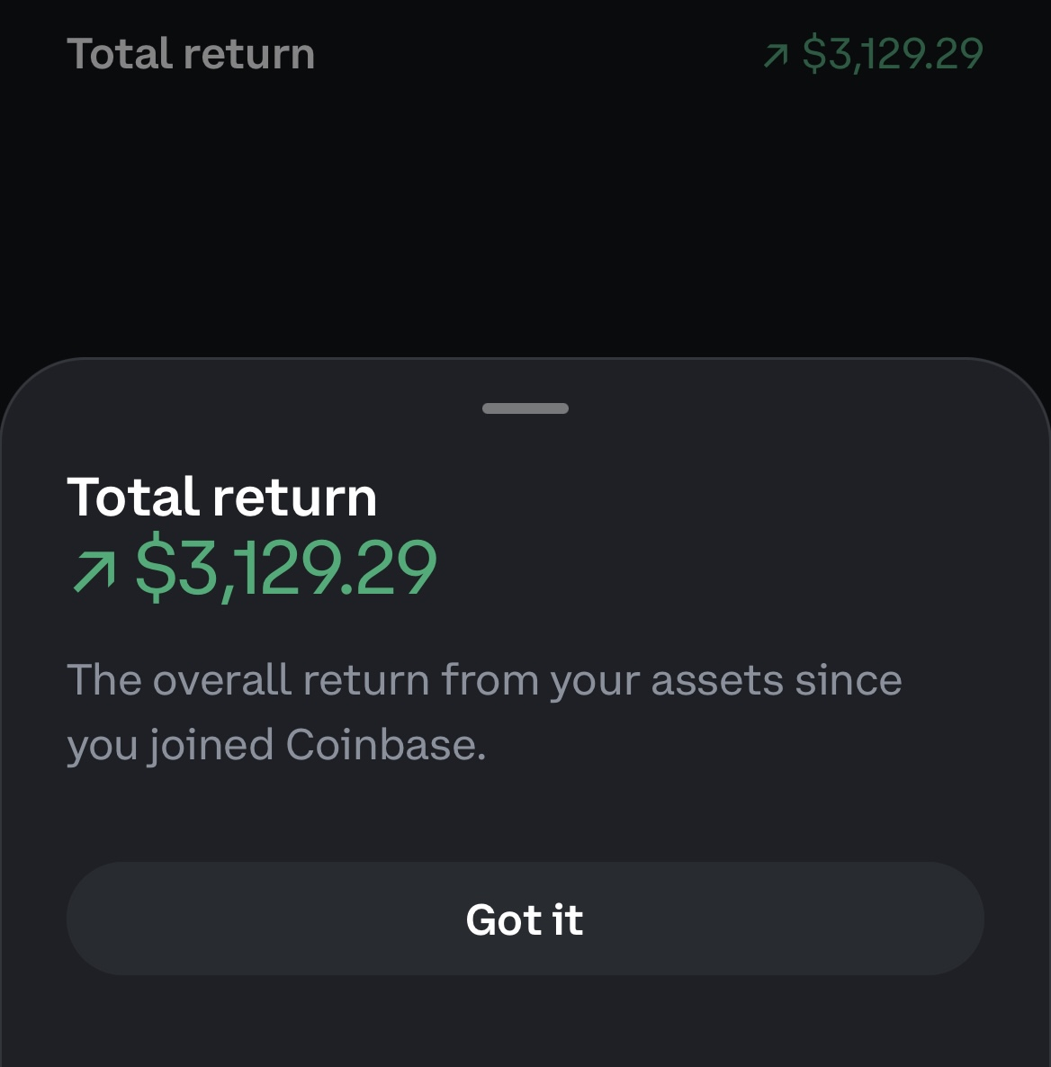 Crypto trade education proof example 2 shared by Stackmode